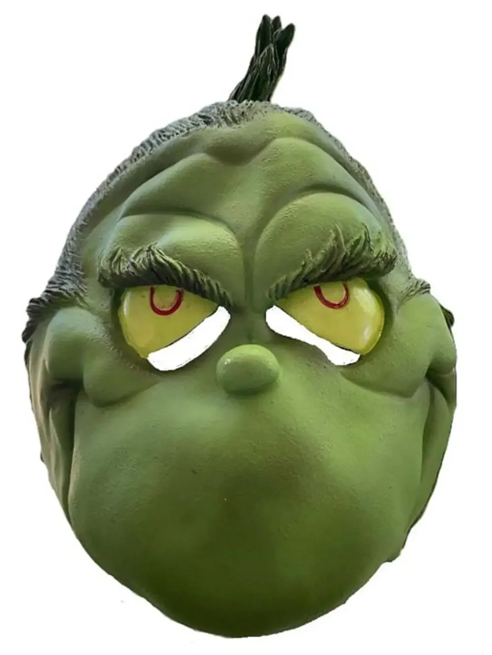 Vintage 1997 Dr. Seuss The Grinch Latex Mask NWT New With Tags Deadstock Mint